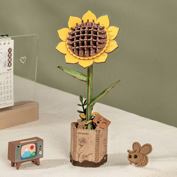 ROWOOD Sunflower Wood Puzzle TW011