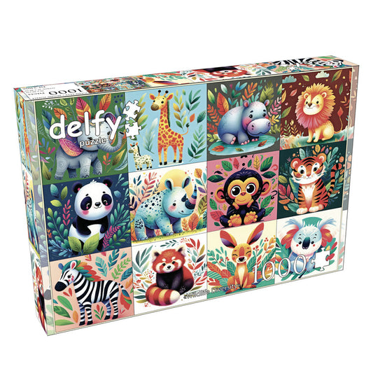 DELFY - WILDLIFE DIVERSITY, 1000 PCES