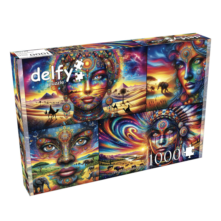 DELFY - WORDLY GODESSES, 1000 PCES