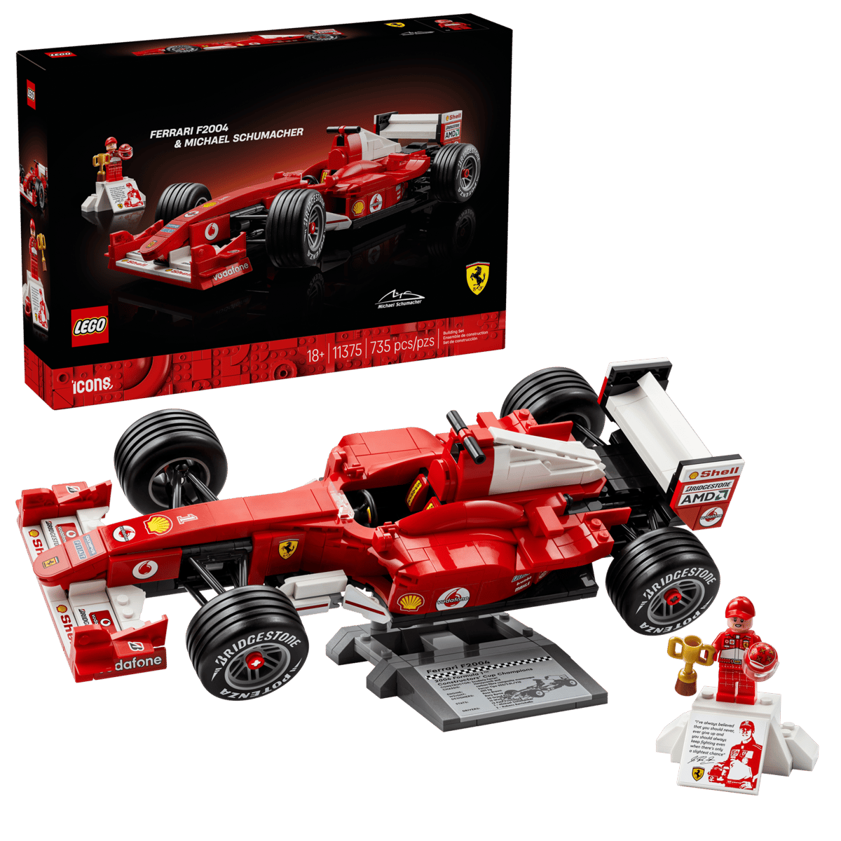 LEGO - 11375 Ferrari F2004 & Michael Schumacher