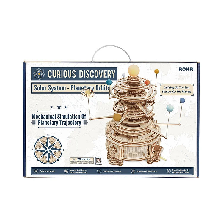 ROKR Mechanical Orrery ST001 3D Wooden Puzzle