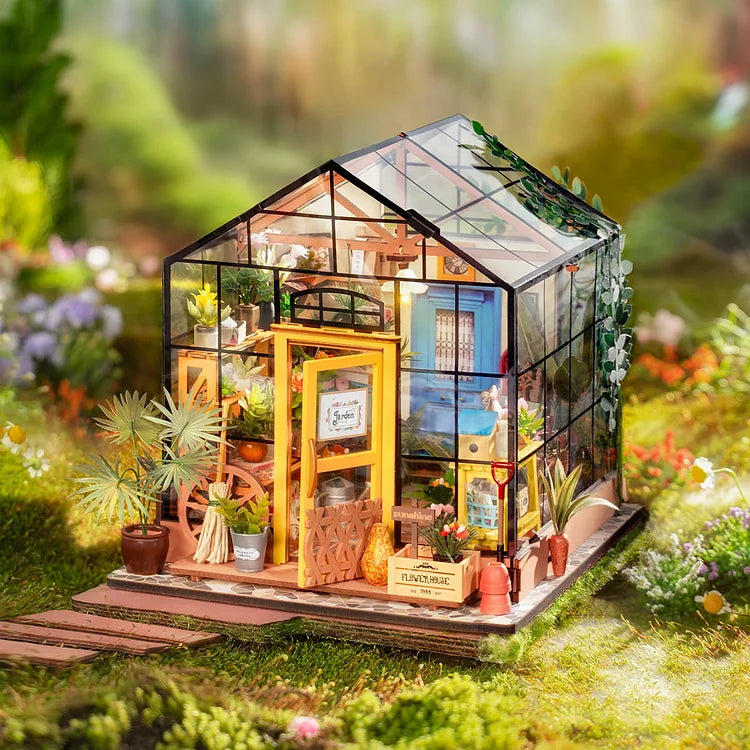 Rolife Cathy's Flower House DIY Miniature House DG104