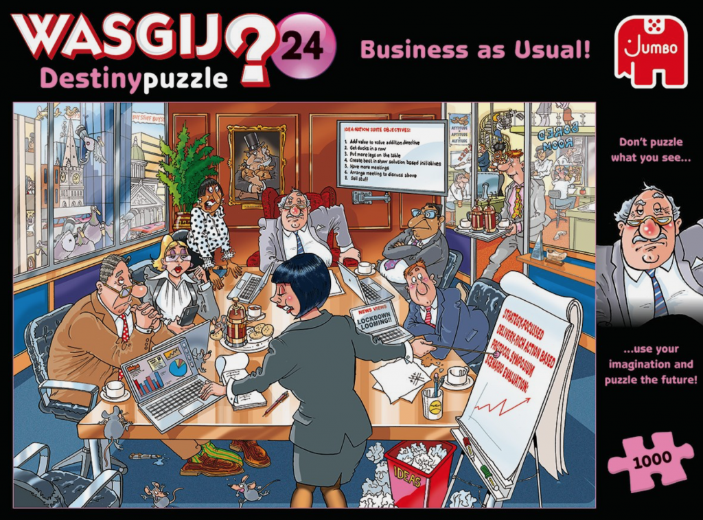 WASGIJ - DESTINY #24, BUSINESS AS USUAL!