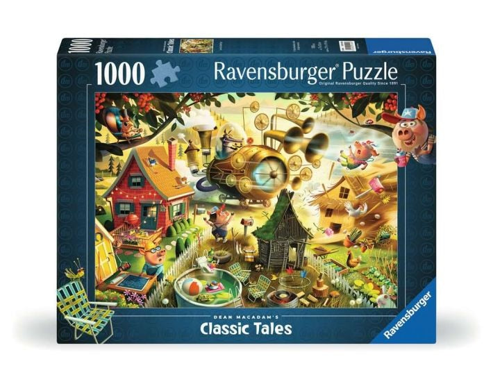 Ravensburger - Classic Tales: Look Out Little Pigs!