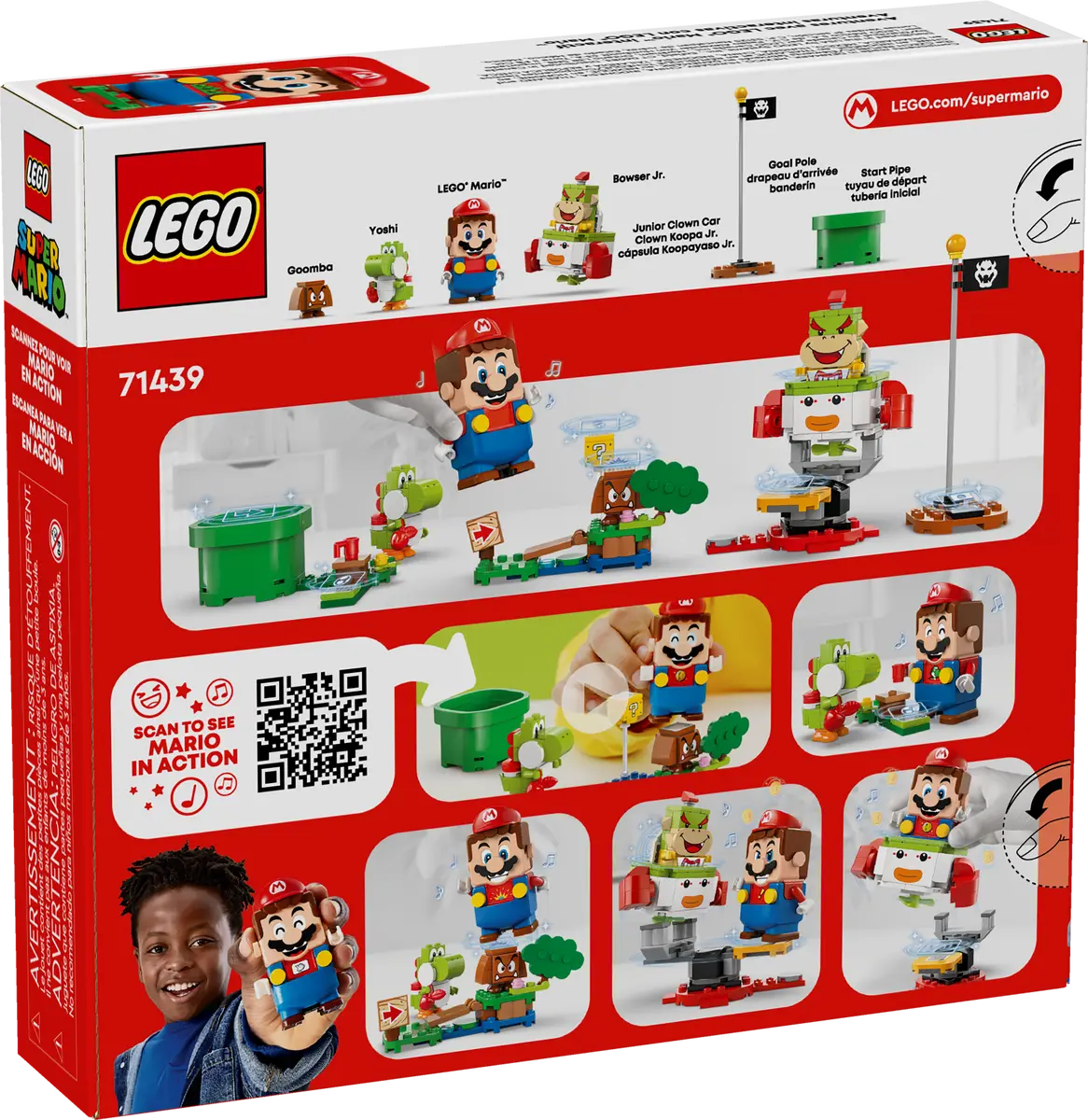 71439 Aventures avec LEGO® Mario™ interactif