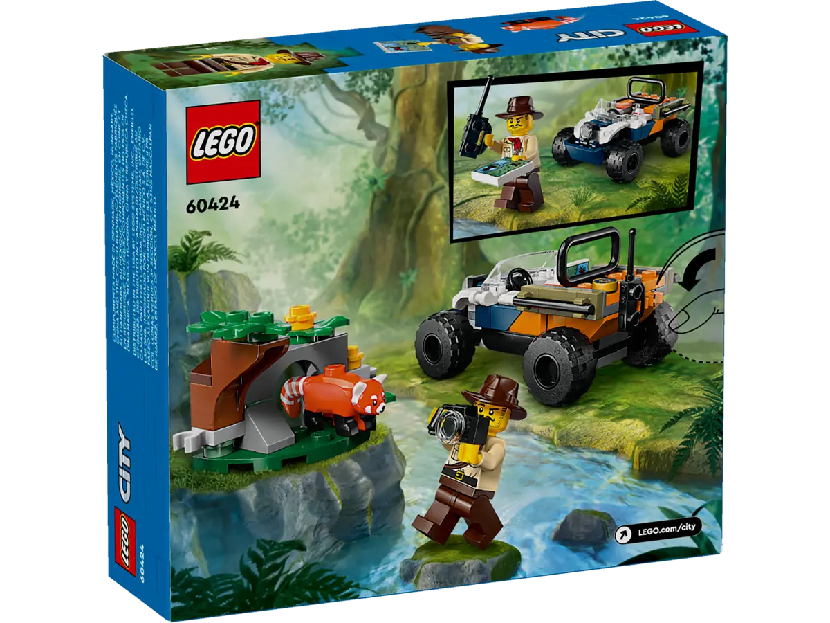 60424 Jungle Explorer ATV Mission Panda roux