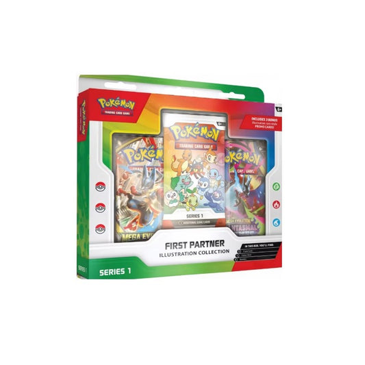 POKEMON - FIRST PARTNER ILLUSTRATION COLLECTION SERIES 1