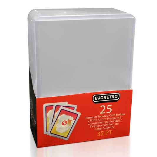 25 Toploaders EVORETRO 35 pt